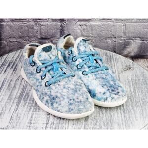 Allbirds Wool Runner Fluffs Teal Women 6 Used In Very Good Condition